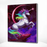Paint by Numbers Colorful Unicorn