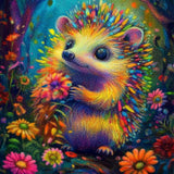 Diamond Painting Colorful Hedgehog