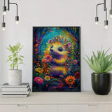 Diamond Painting Colorful Hedgehog