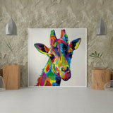 Diamond Painting Colorful Giraffe