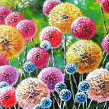Paint by Numbers Colorful Dandelions