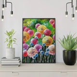 Paint by Numbers Colorful Dandelions