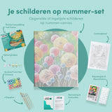 Paint by Numbers Colorful Dandelions