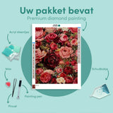 Diamond Painting Colorful Roses