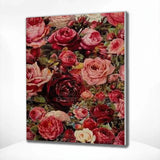Paint by Numbers Colorful Roses