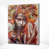 Paint by Numbers Colorful Woman Abstract