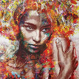 Paint by Numbers Colorful Woman Abstract