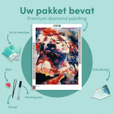 Diamond Painting Colorful Woman