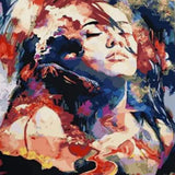 Paint by Numbers Colorful Woman