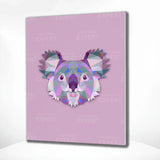 Paint by Numbers Koala Polygon