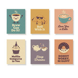Coffee & Chill - Paint by Numbers Mini Set of 6