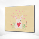 Paint by Numbers Rabbit with Heart