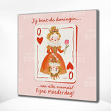 Paint by Numbers King Card