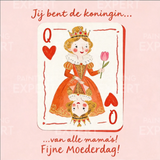 Paint by Numbers King Card