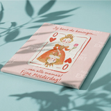 Paint by Numbers King Card