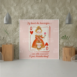 Paint by Numbers King Card
