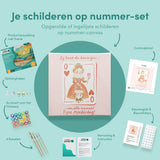 Paint by Numbers King Card