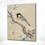 Diamond Painting Great Tits on blossom branch by Ohara Koson Japan