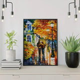Paint by Numbers Artistic City full of Atmosphere