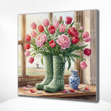 Paint by Numbers Boots