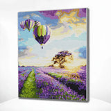 Paint by Numbers Hot air balloons