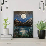 Diamond Painting Moon