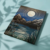 Paint by Numbers Magic Moon in the Sky