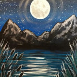 Paint by Numbers Magic Moon in the Sky