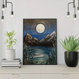 Paint by Numbers Magic Moon in the Sky