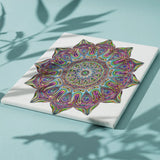 Paint by Numbers Mandala with Colours