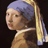 Paint by Numbers Girl with a Pearl Earring