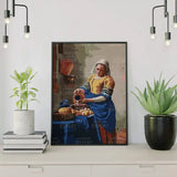 Paint by Numbers Milkmaid