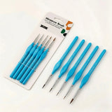 Detail brush set for fine painting