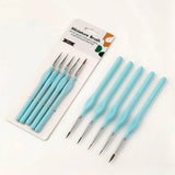 Detail brush set for fine painting