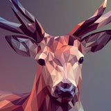Paint by Numbers Modern Deer