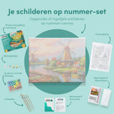Paint by Numbers Windmills