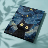 Paint by Numbers Mysterious Cat in the Night