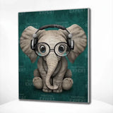 Paint by Numbers Elephant