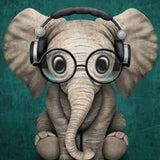 Paint by Numbers Elephant