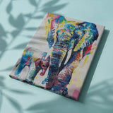 Paint by Numbers Elephant and Baby