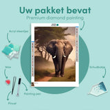 Diamond Painting Elephant in the Forest