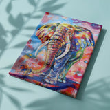 Paint by Numbers Elephant with Cheerful Colours