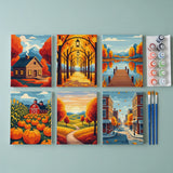 Harvest Shades - Paint by Numbers Mini Set of 6