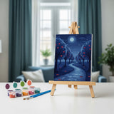 Orchard Night with Stars - Paint by Numbers Mini Set of 6