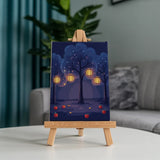 Orchard Night with Stars - Paint by Numbers Mini Set of 6