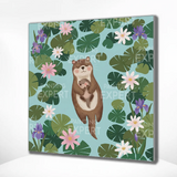 Paint by Numbers Otter Mother