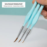 Detail brush set for fine painting