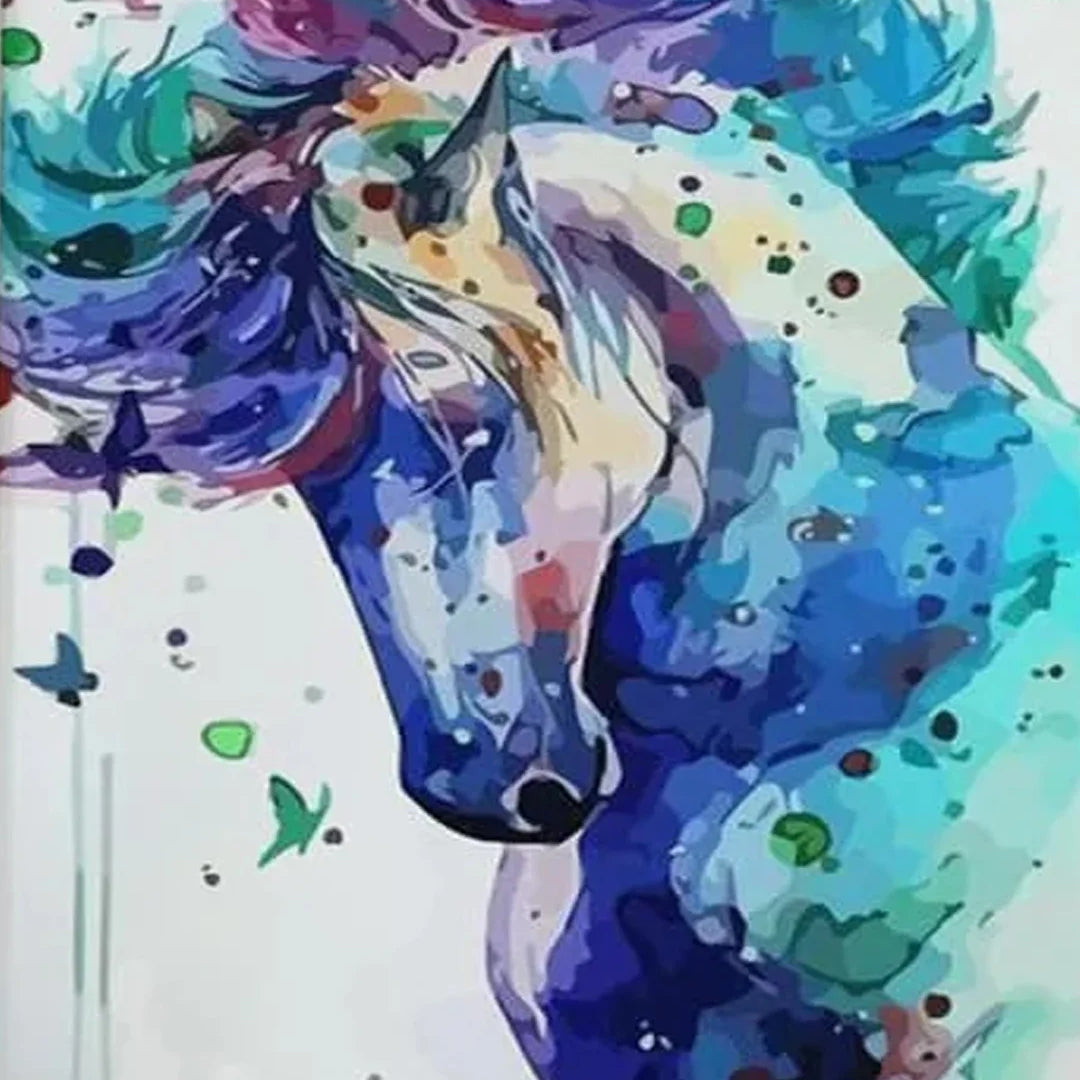Paint by Numbers Horse