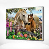 Diamond Painting Horse & Foal