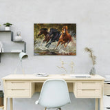 Paint by Numbers Horses in the Sea